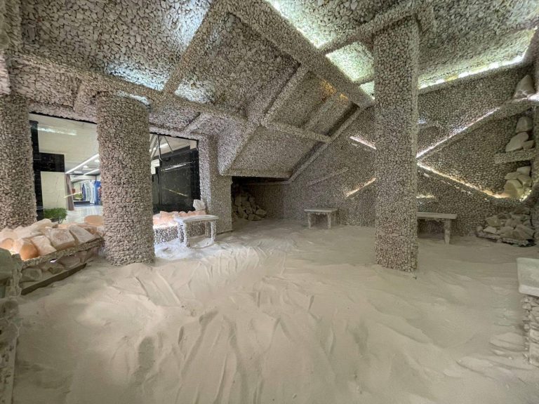 سونا نمک صدف طلایی